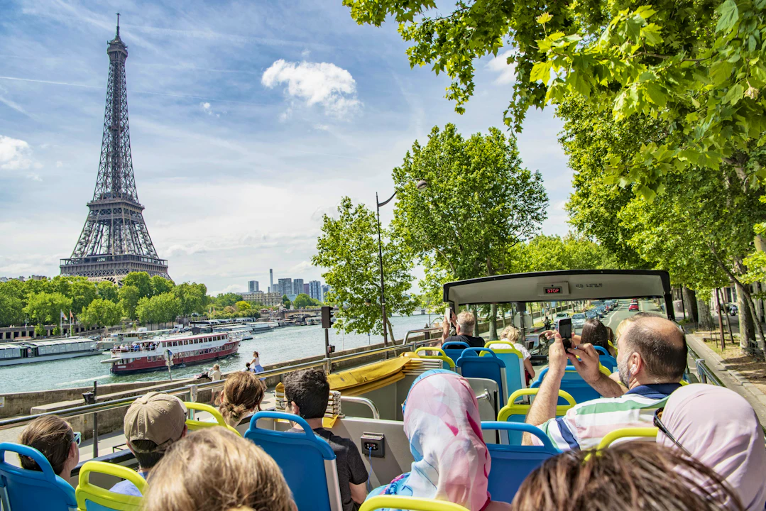 Tootbus Paris Eco-Friendly Hop-on Hop-off Bus Ticket